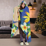 Tropical Keel-Billed Toucan Print Hooded Blanket