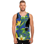 Tropical Keel-Billed Toucan Print Men's Tank Top