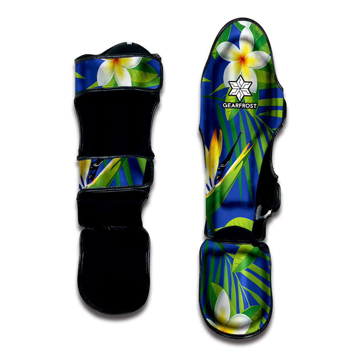 Tropical Keel-Billed Toucan Print Muay Thai Shin Guard