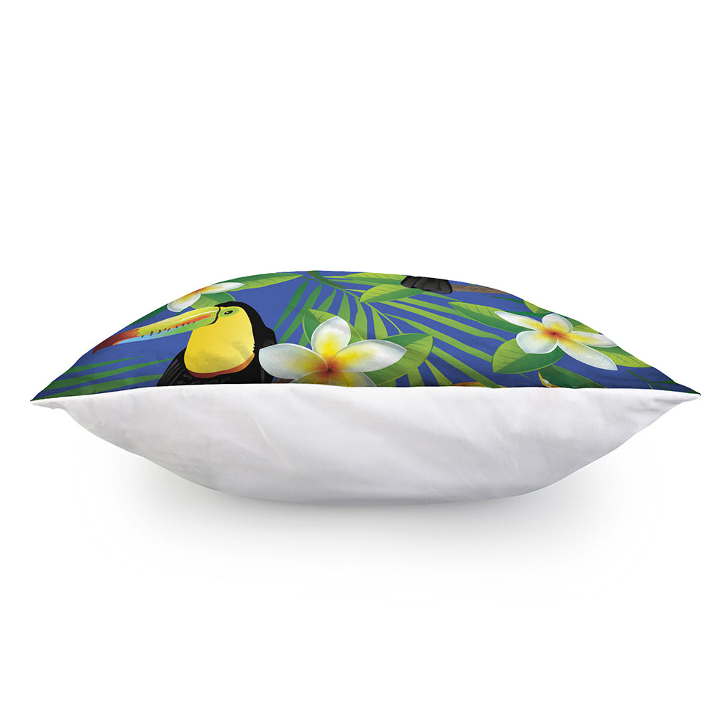 Tropical Keel-Billed Toucan Print Pillow Cover