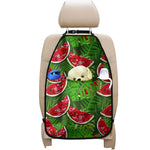 Tropical Leaf Watermelon Pattern Print Car Seat Organizers