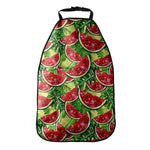 Tropical Leaves Watermelon Pattern Print Car Seat Organizers