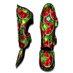Tropical Leaves Watermelon Pattern Print Muay Thai Shin Guard