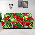 Tropical Leaves Watermelon Pattern Print Sofa Cover