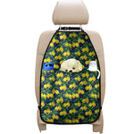 Tropical Lemon Pattern Print Car Seat Organizers