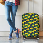 Tropical Lemon Pattern Print Luggage Cover