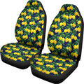 Tropical Lemon Pattern Print Universal Fit Car Seat Covers