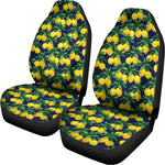 Tropical Lemon Pattern Print Universal Fit Car Seat Covers