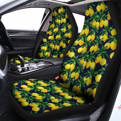 Tropical Lemon Pattern Print Universal Fit Car Seat Covers