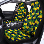 Tropical Lemon Pattern Print Universal Fit Car Seat Covers
