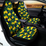 Tropical Lemon Pattern Print Universal Fit Car Seat Covers