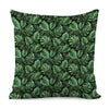 Tropical Monstera Leaves Pattern Print Pillow Cover