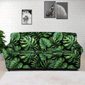 Tropical Monstera Leaves Pattern Print Sofa Cover