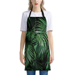 Tropical Palm Leaf Print Apron