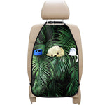 Tropical Palm Leaf Print Car Seat Organizers
