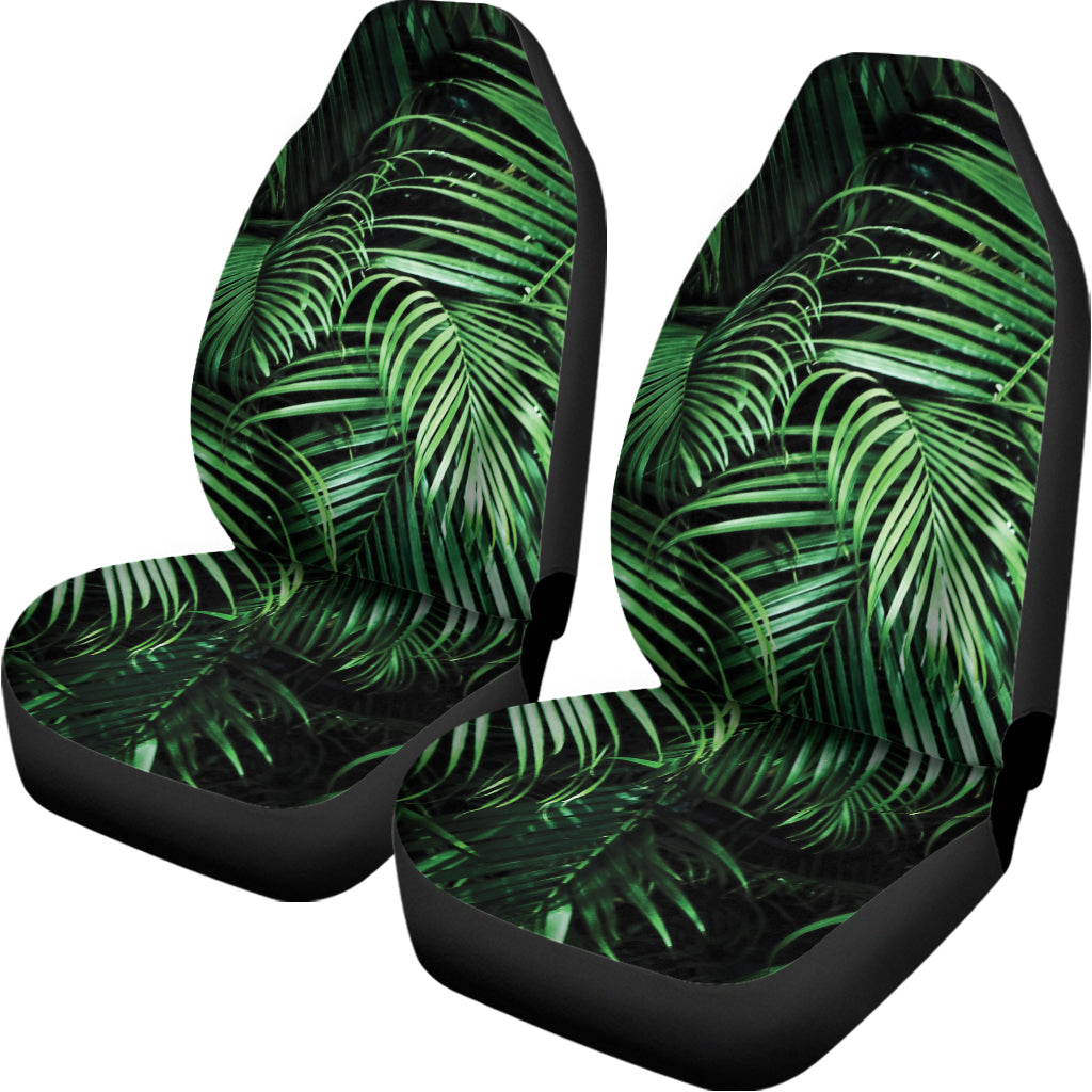 Tropical Palm Leaf Print Universal Fit Car Seat Covers