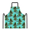 Tropical Palm Tree Pattern Print Apron