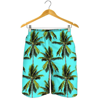 Tropical Palm Tree Pattern Print Men's Shorts