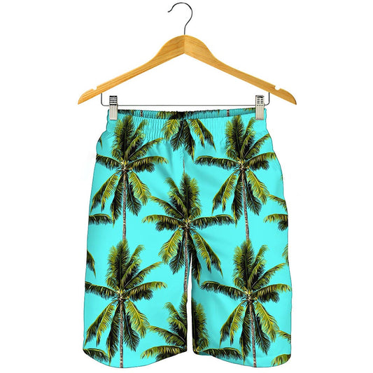 Tropical Palm Tree Pattern Print Men's Shorts