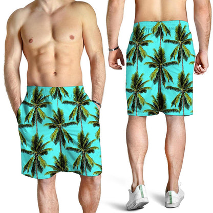 Tropical Palm Tree Pattern Print Men's Shorts