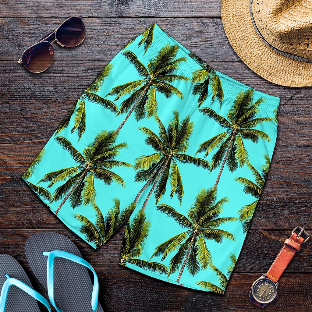Tropical Palm Tree Pattern Print Men's Shorts