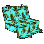 Tropical Palm Tree Pattern Print Pet Car Back Seat Cover