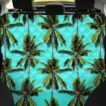 Tropical Palm Tree Pattern Print Pet Car Back Seat Cover