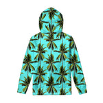 Tropical Palm Tree Pattern Print Pullover Hoodie