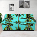 Tropical Palm Tree Pattern Print Sofa Cover