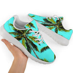 Tropical Palm Tree Pattern Print Sport Shoes GearFrost