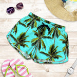 Tropical Palm Tree Pattern Print Women's Shorts