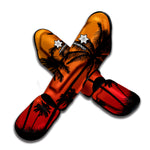 Tropical Palm Tree Sunset Print Muay Thai Shin Guard