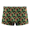 Tropical Papaya Pattern Print Men's Boxer Briefs
