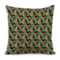 Tropical Papaya Pattern Print Pillow Cover