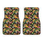 Tropical Paradise Fruits Pattern Print Front Car Floor Mats
