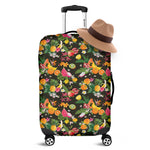 Tropical Paradise Fruits Pattern Print Luggage Cover