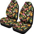 Tropical Paradise Fruits Pattern Print Universal Fit Car Seat Covers