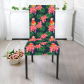 Tropical Parrot Pattern Print Dining Chair Slipcover