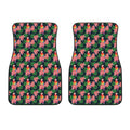 Tropical Parrot Pattern Print Front Car Floor Mats