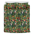 Tropical Patchwork Pattern Print Duvet Cover Bedding Set