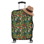 Tropical Patchwork Pattern Print Luggage Cover