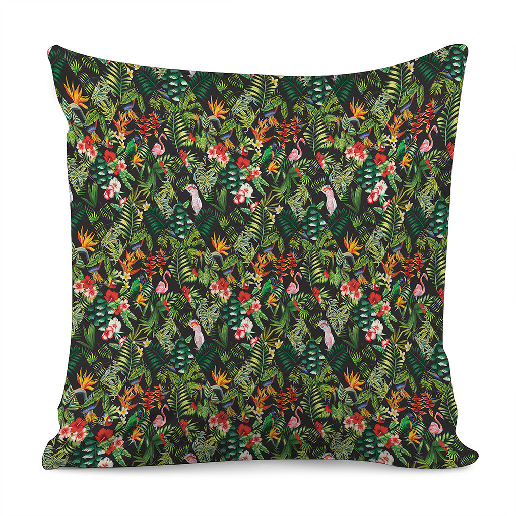 Tropical Patchwork Pattern Print Pillow Cover