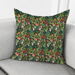 Tropical Patchwork Pattern Print Pillow Cover