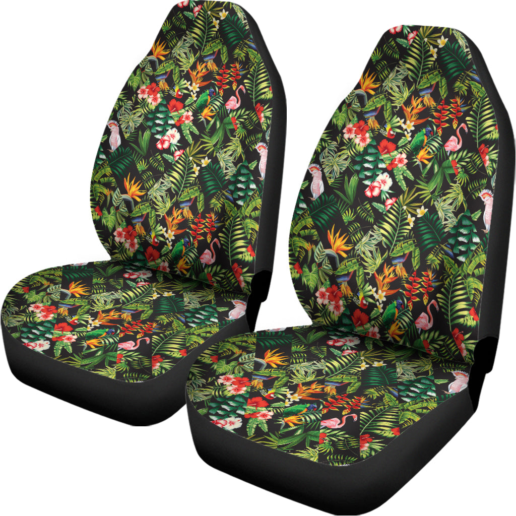 Tropical Patchwork Pattern Print Universal Fit Car Seat Covers