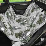 Tropical Pineapple Skull Pattern Print Pet Car Back Seat Cover