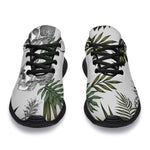 Tropical Pineapple Skull Pattern Print Sport Shoes GearFrost