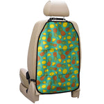 Tropical Pineapples Pattern Print Car Seat Organizers