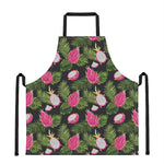 Tropical Pitaya Pattern Print Apron