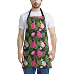 Tropical Pitaya Pattern Print Apron