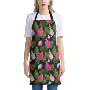 Tropical Pitaya Pattern Print Apron